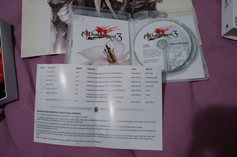 Illustration for article titled Drakengard 3 Collector Edition Unboxed
